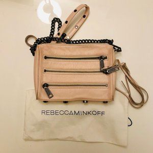 Rebecca Minkoff Mini 5 Zip - Pale Pink
